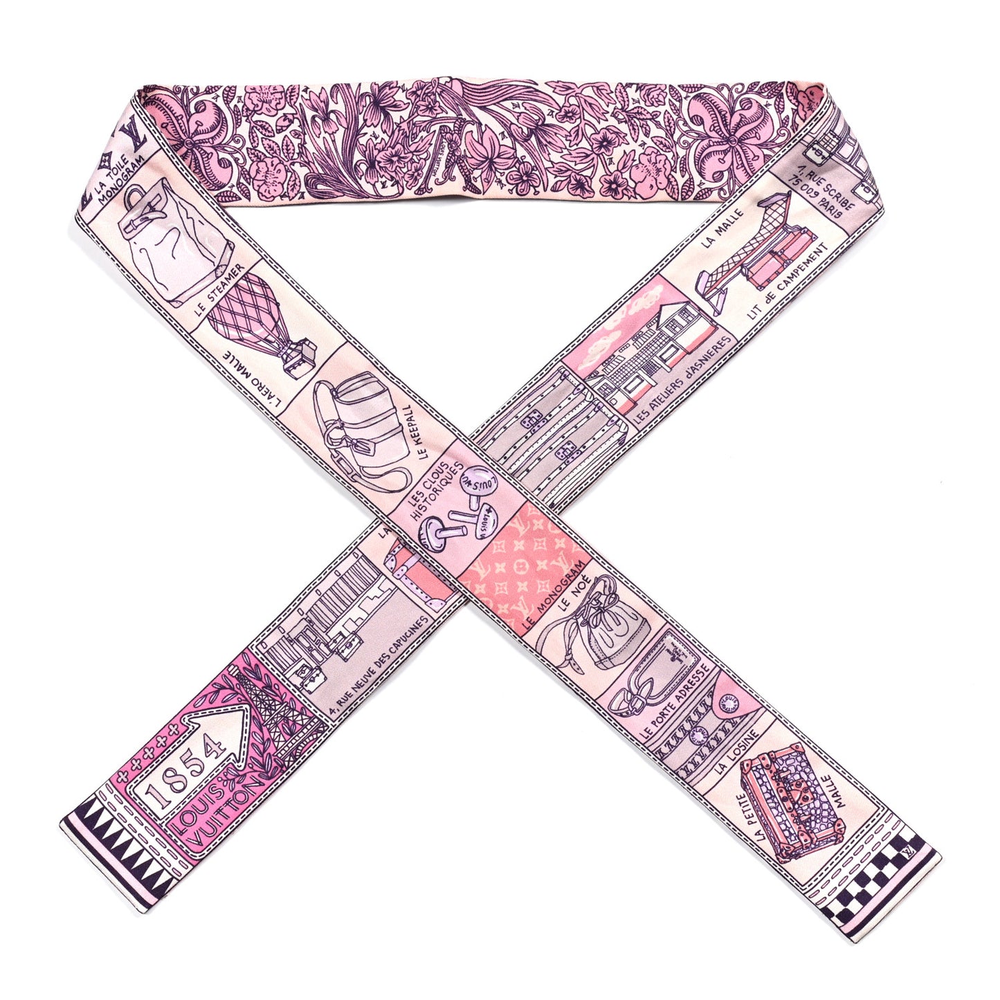 Silk Jeu De Louis BB Bandeau Pink