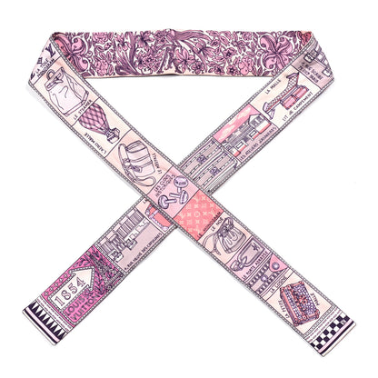 Louis Vuitton Silk Jeu De Louis BB Bandeau Pink 1 of 3