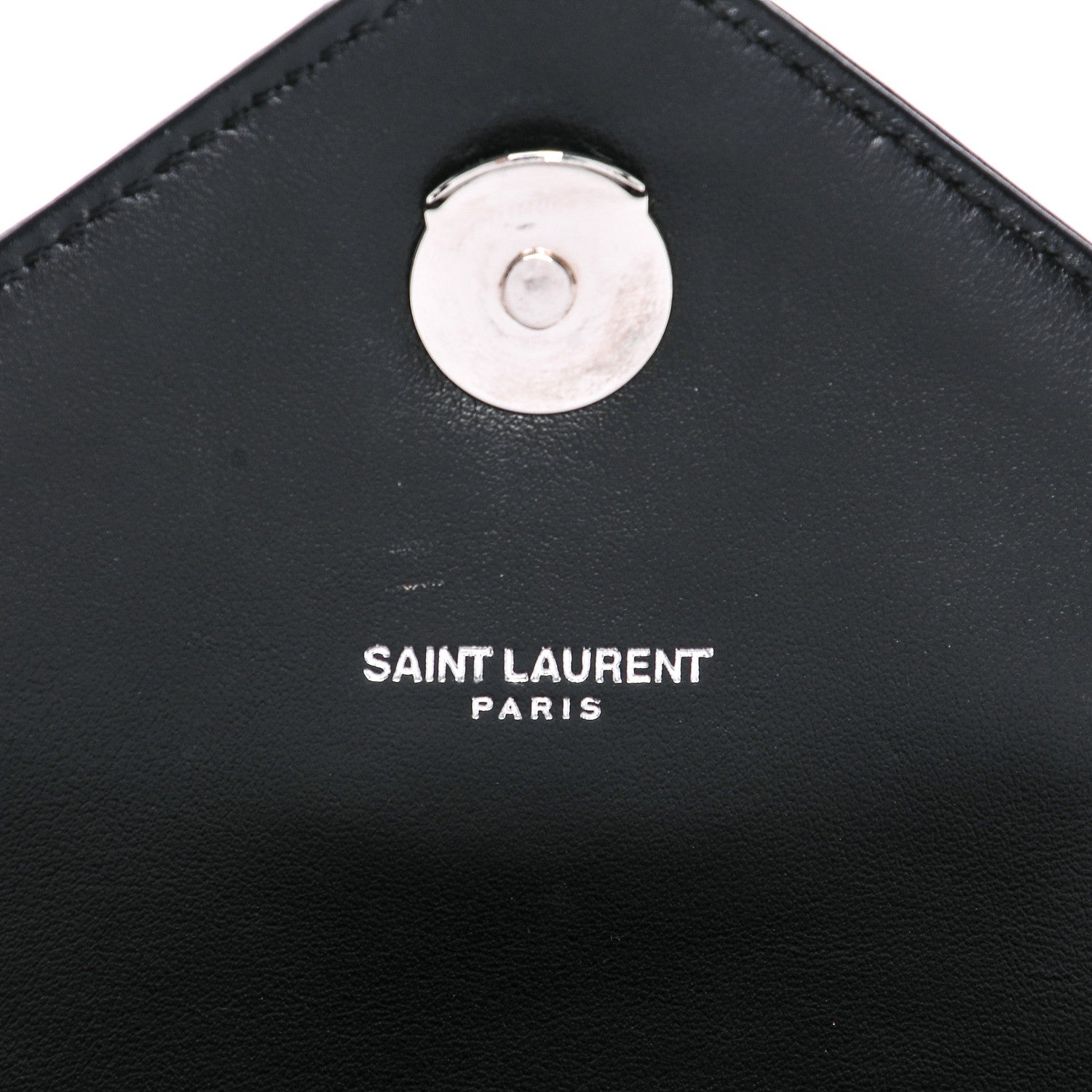 Saint Laurent Calfskin Y Quilted Monogram Loulou Shoulder Bag Black 6 of 8