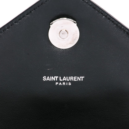 Saint Laurent Calfskin Y Quilted Monogram Loulou Shoulder Bag Black 6 of 8