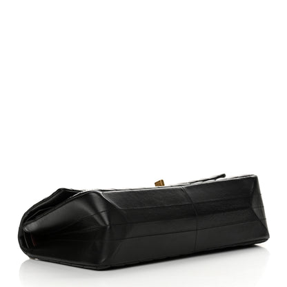 Chanel Aged Calfskin Chevron Quilted 2.55 Reissue 226 Flap Black 4 of 11