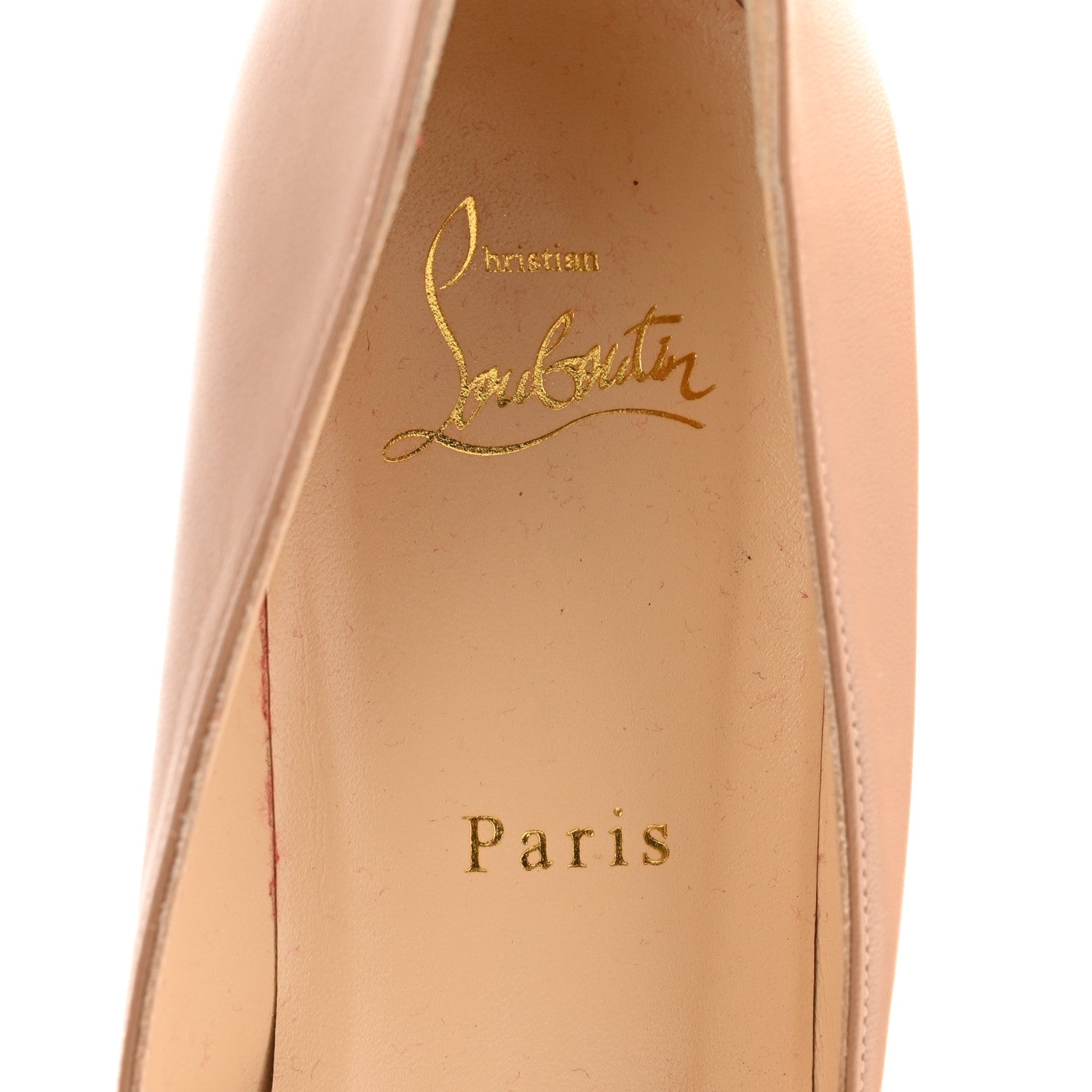 Christian Louboutin Nappa Eloise 85 Pumps 40.5 Nude 6 of 8