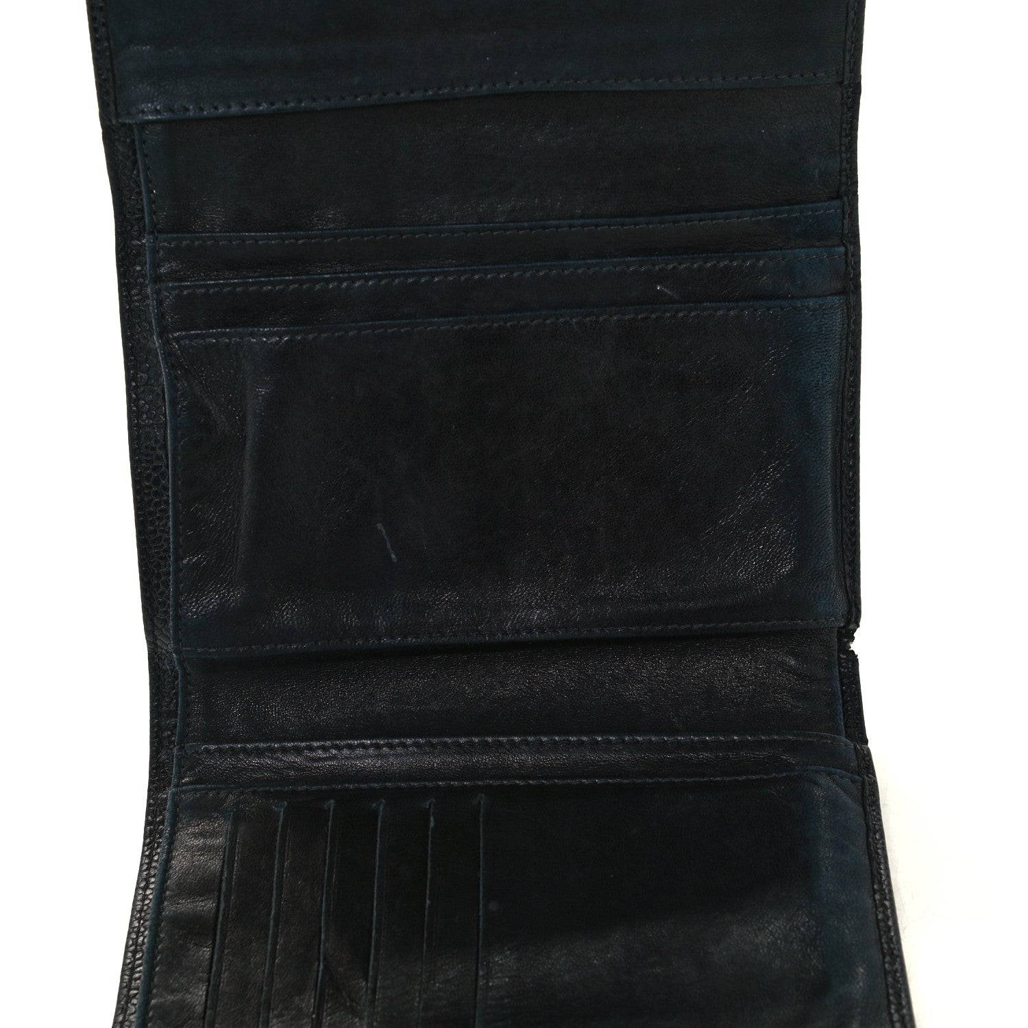 Chanel Caviar Timeless CC Compact Wallet Black 12 of 13