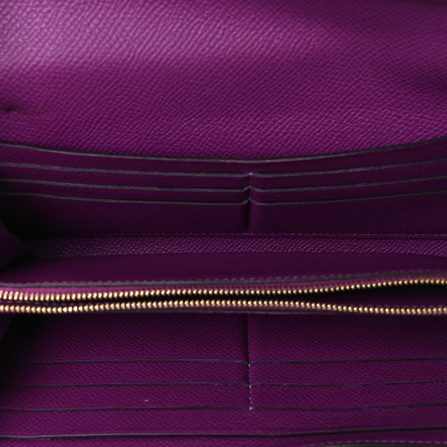 Hermes Epsom Verso Kelly Longue Wallet Raisin Anemone 5 of 10