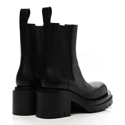 Bottega Veneta Calfskin The Lug Chelsea 30/70mm Ankle Boots 38 Black 4 of 9