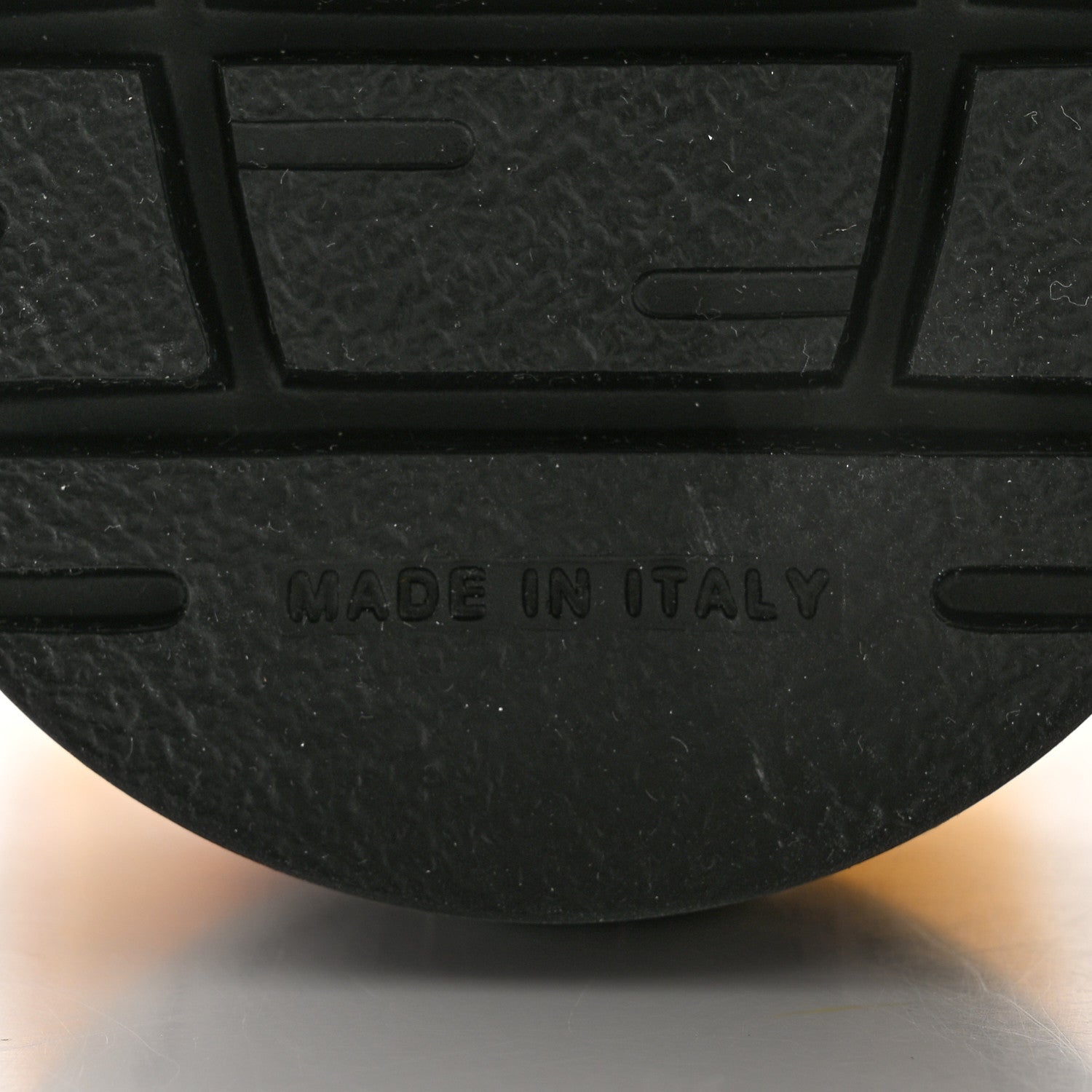 Fendi Nylon Baguette Domino 50mm Biker Boots 37 Mimosa Black 7 of 8