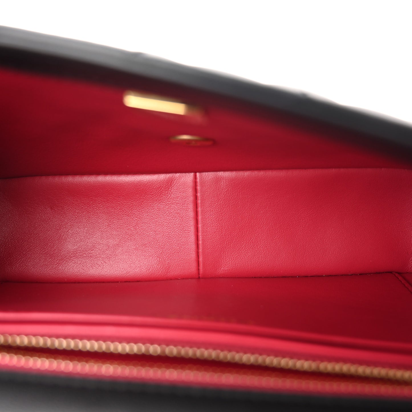 Lambskin Quilted Small Sweet Camellia Flap Black