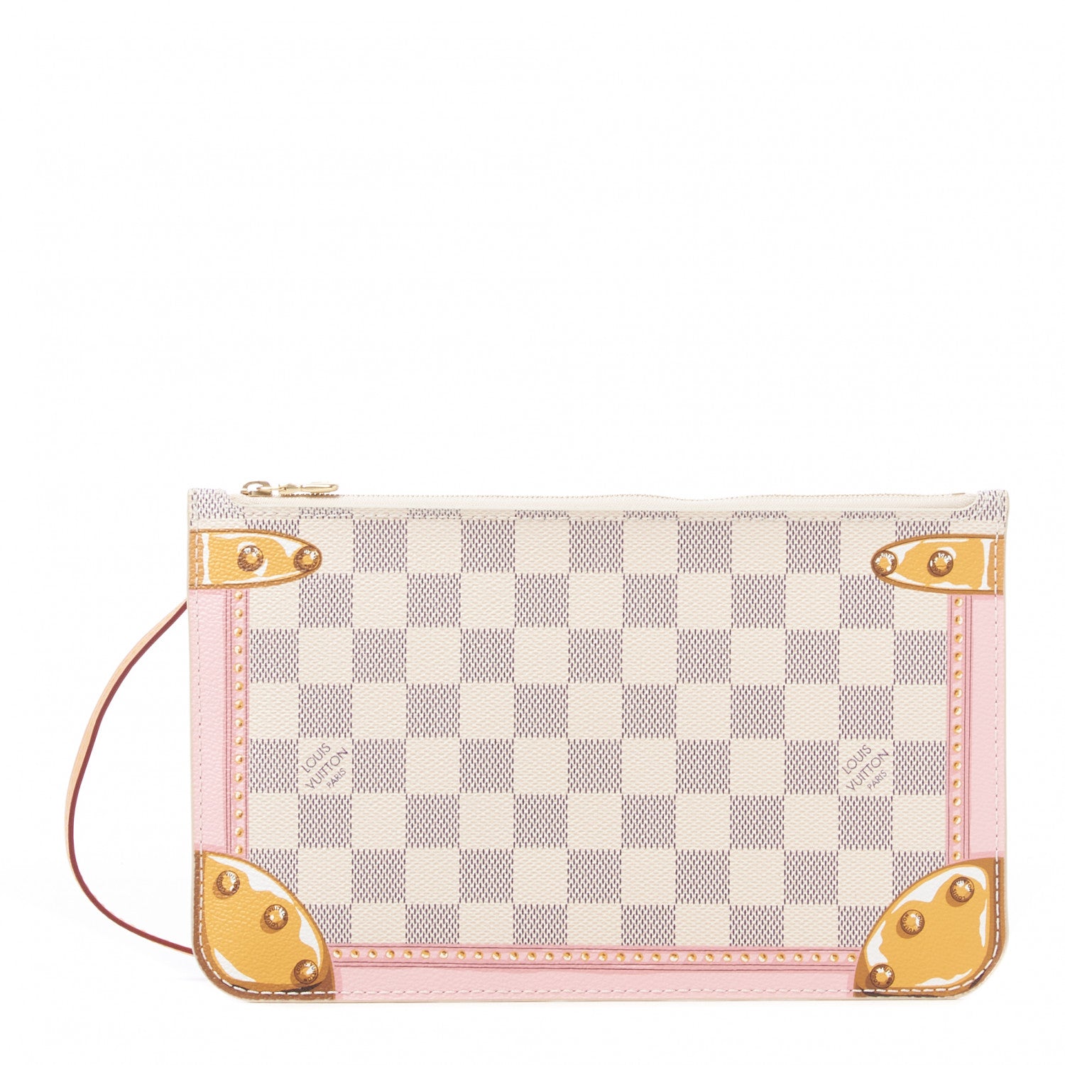 Louis Vuitton Damier Azur Summer Trunks MM GM Pochette 1 of 8