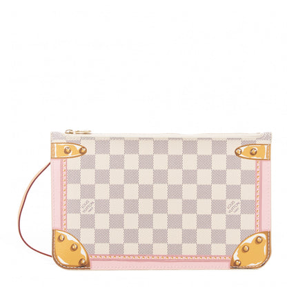 Louis Vuitton Damier Azur Summer Trunks MM GM Pochette 1 of 8