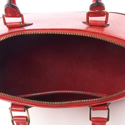 Louis Vuitton Epi Alma PM Castillan Red 5 of 9