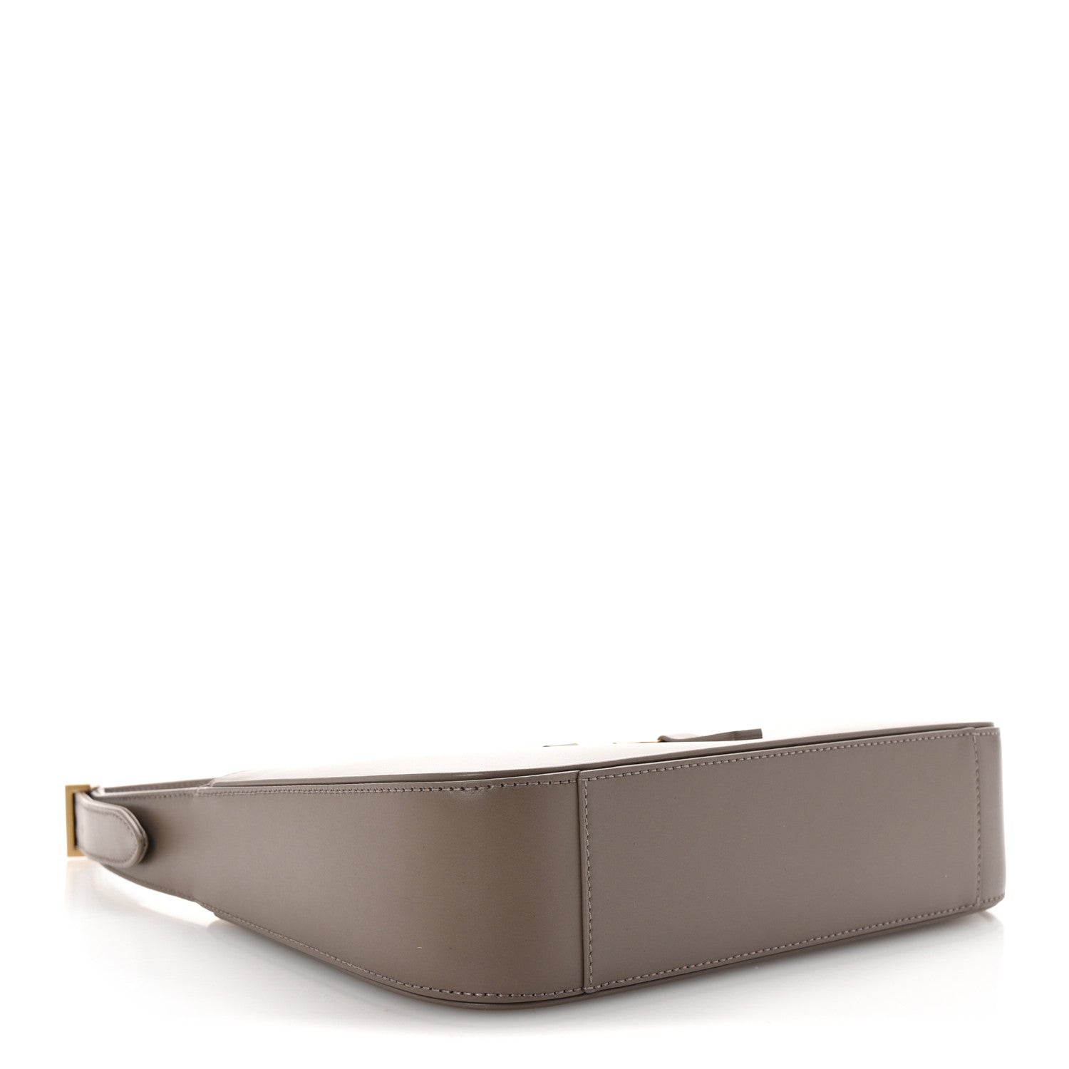 Saint Laurent Smooth Calfskin Le 5 A 7 Hobo Greyish Brown 4 of 9