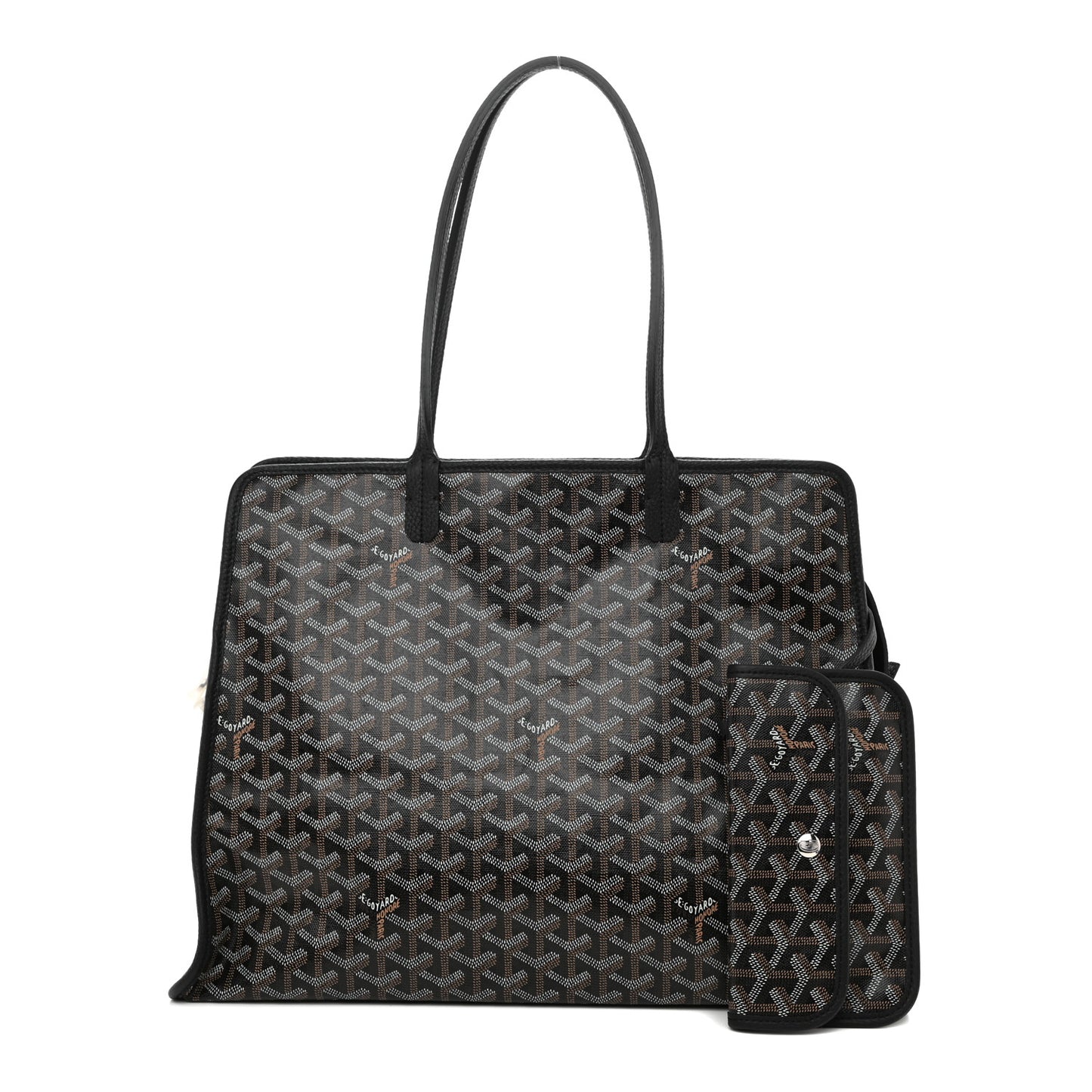 Goyardine Sac Hardy Pet Carrier PM Black