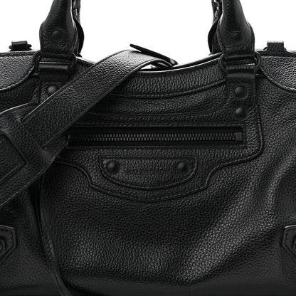 Balenciaga Grained Calfskin Neo Classic Black Hardware S City Black 8 of 12