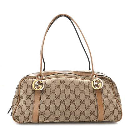 Gucci Monogram GG Twins Boston Brown 1 of 12
