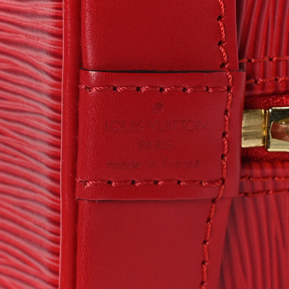 Louis Vuitton Epi Alma PM Castillan Red 7 of 11