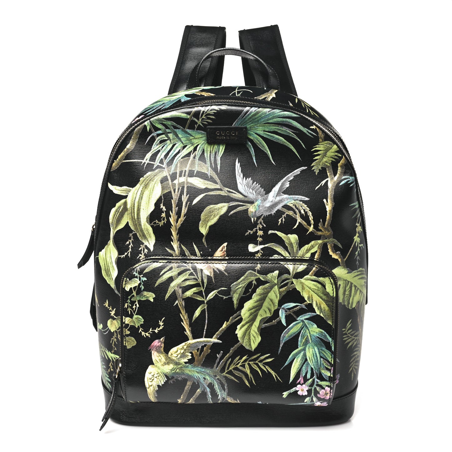 Gucci Calfskin Tropical Print Medium Day Backpack Black Multi 1821923 – FASHIONPHILE