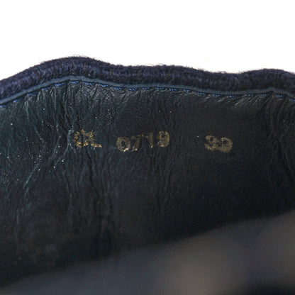 Christian Dior Oblique D-Way Platform Slide Sandals 39 Deep Blue 6 of 8