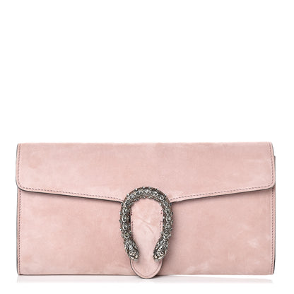 Gucci Suede Dionysus Clutch Blush 1 of 8
