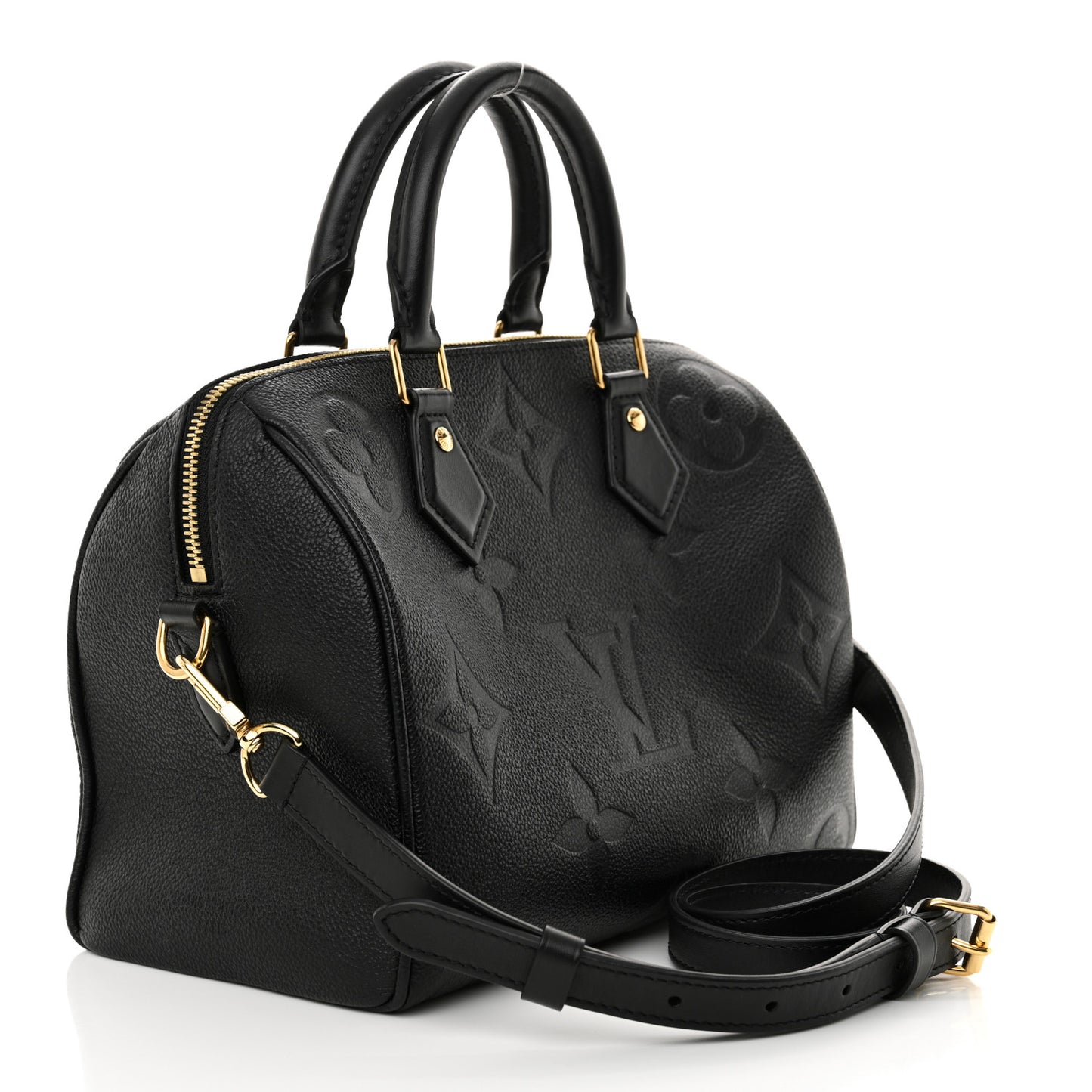 Empreinte Monogram Giant Speedy Bandouliere 25 Black