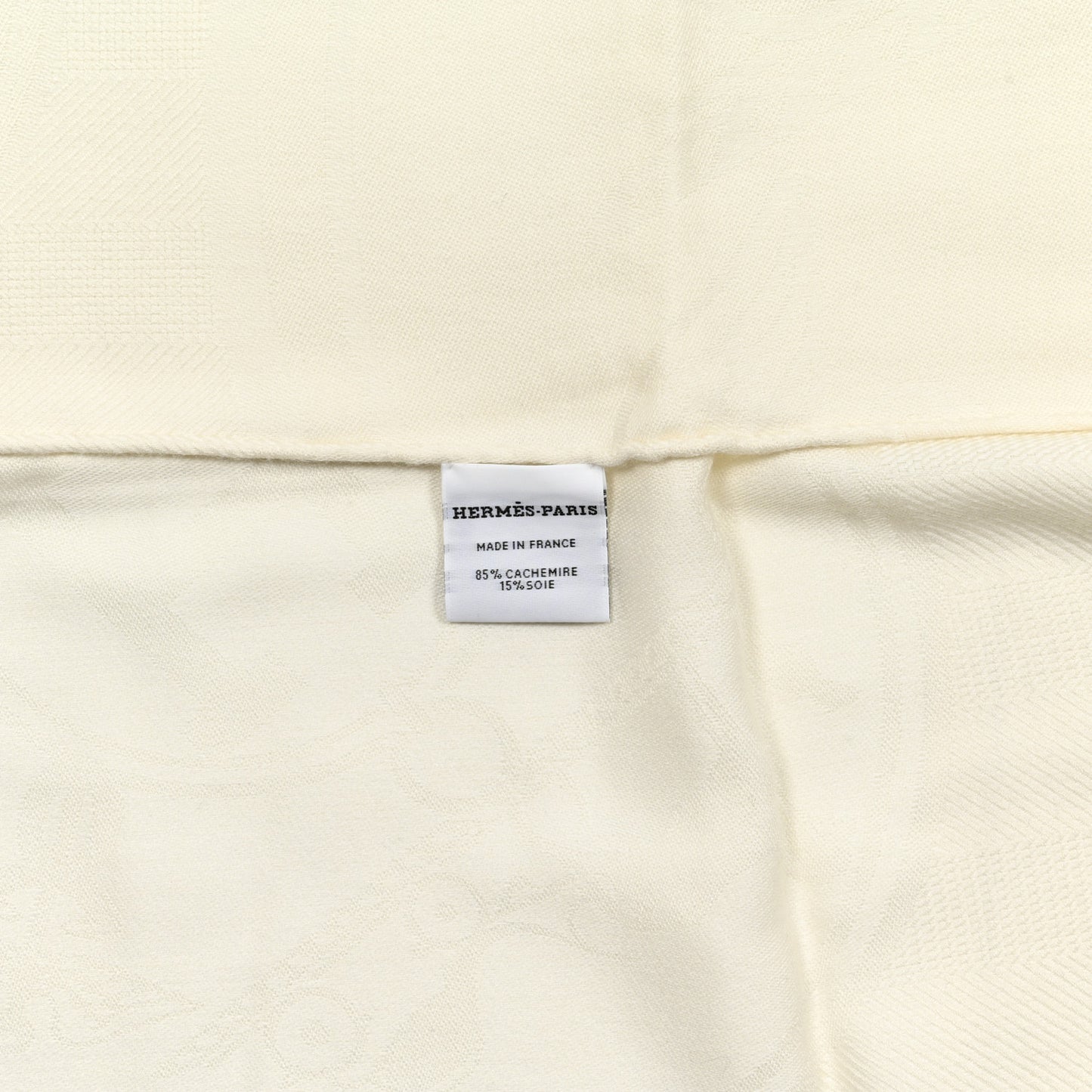 Cashmere Silk New Libris Confettis D'Ex Stole Ivory