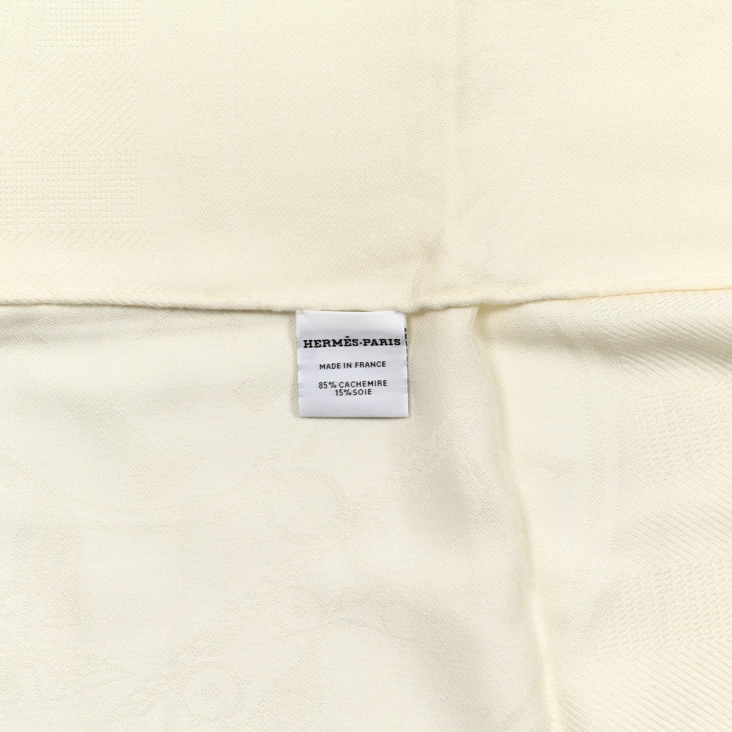 Hermes Cashmere Silk New Libris Confettis D'Ex Stole Ivory 4 of 4