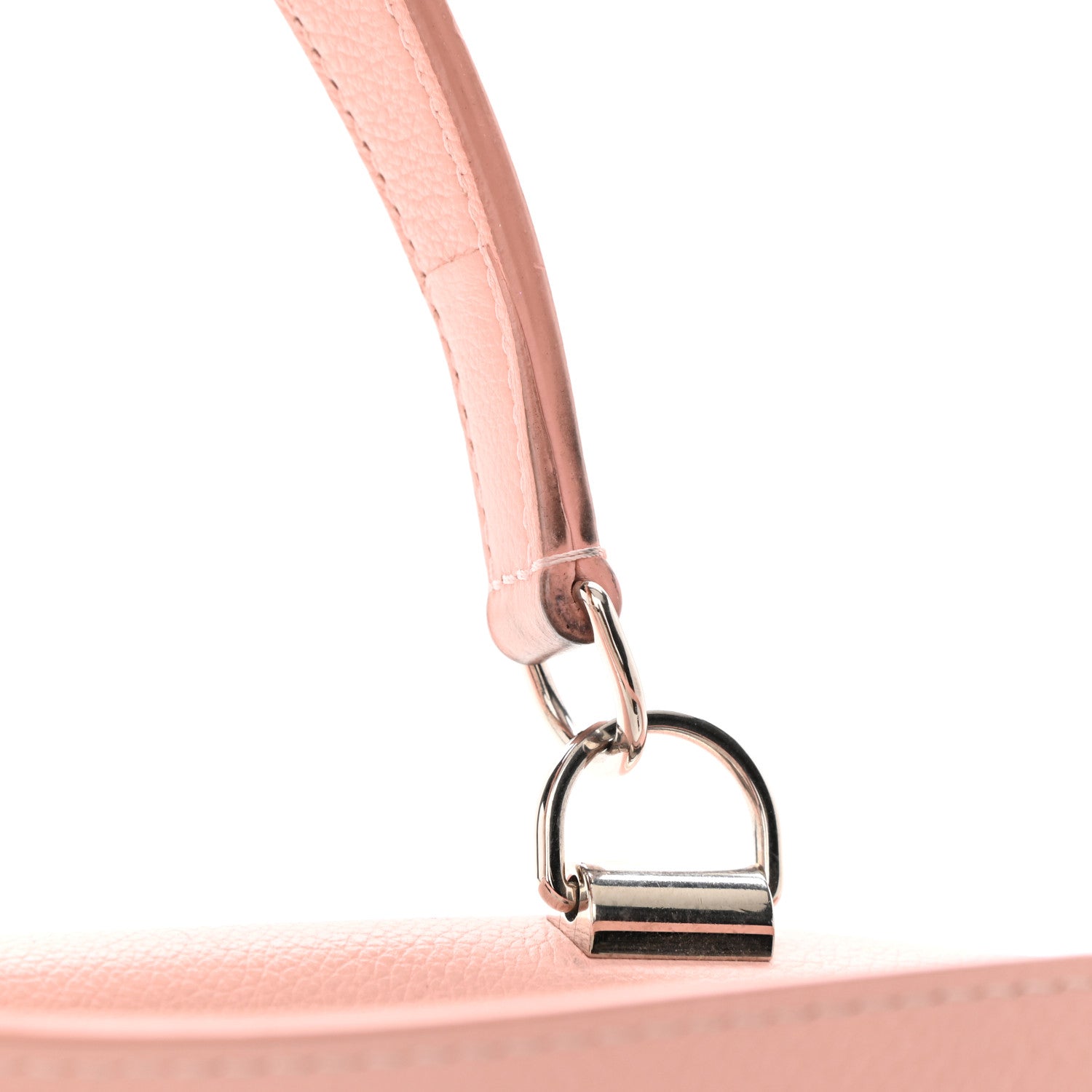 Louis Vuitton Soft Calfskin Lockme II Top Handle Rose Ballerine 10 of 15