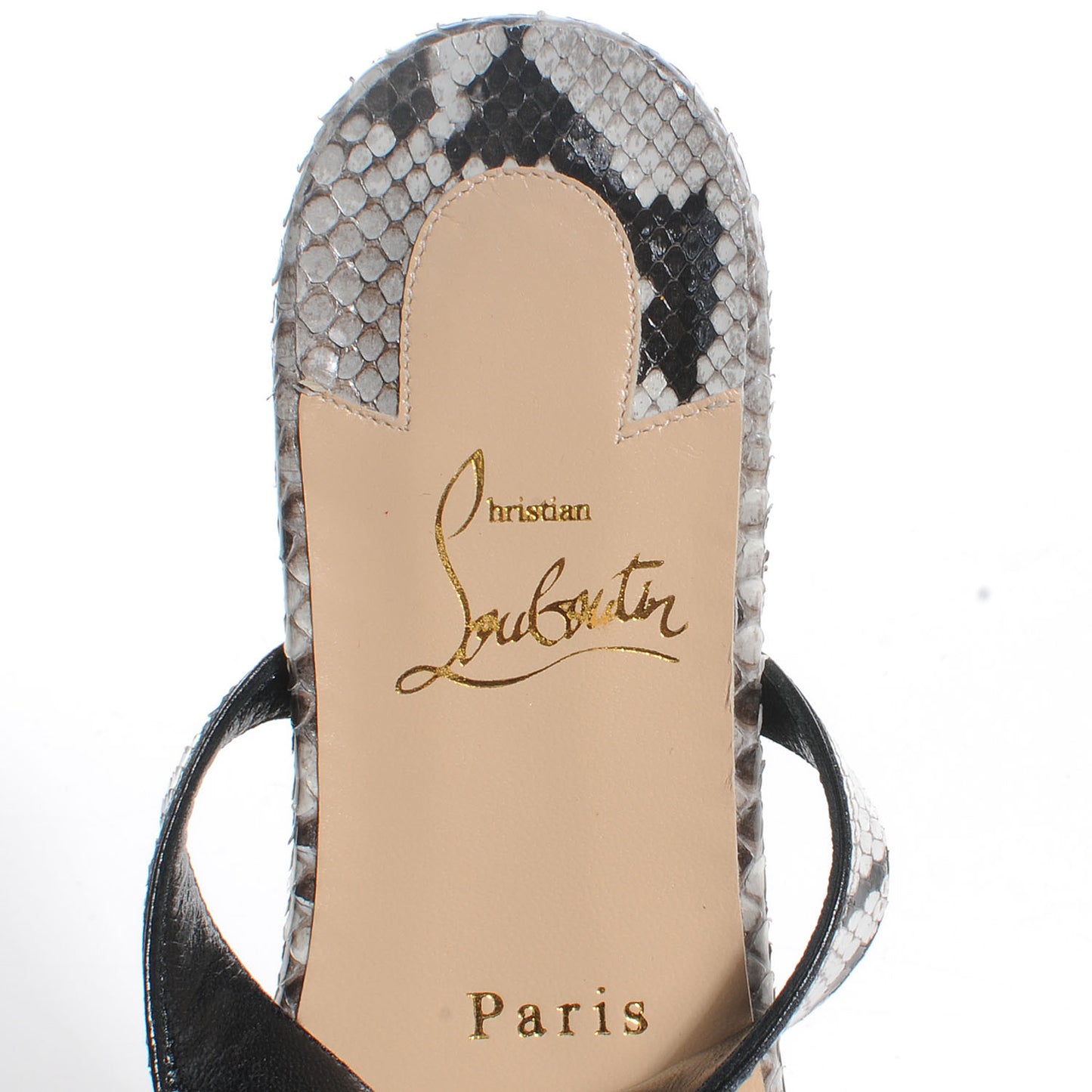 Python Girafina Gladiator Sandals 38.5