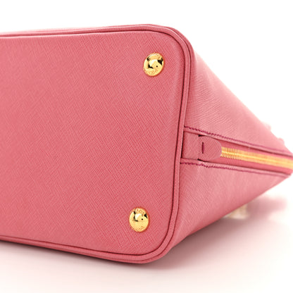Prada Saffiano Lux Medium Promenade Tote Peonia 10 of 11