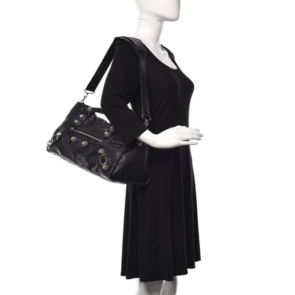 Balenciaga Agneau Giant 21 Silver Hardware Part Time Black 3 of 25
