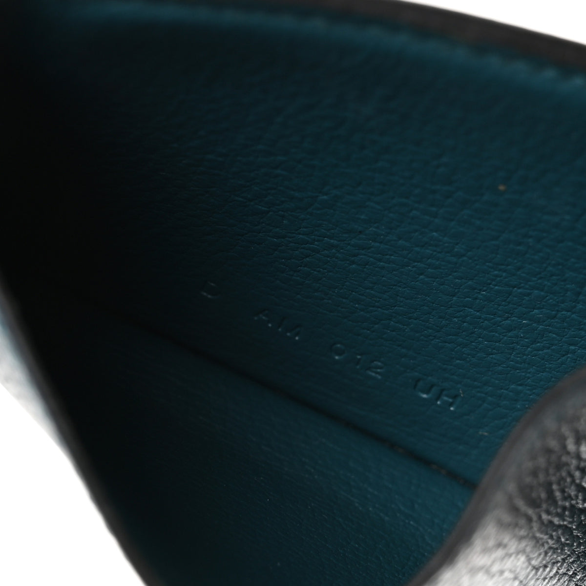 Hermes Togo Epsom Swift Mysore Rooroo 3CC Card Holder Vert Bosphore Amande Kraft Deep Bleu 7 of 8