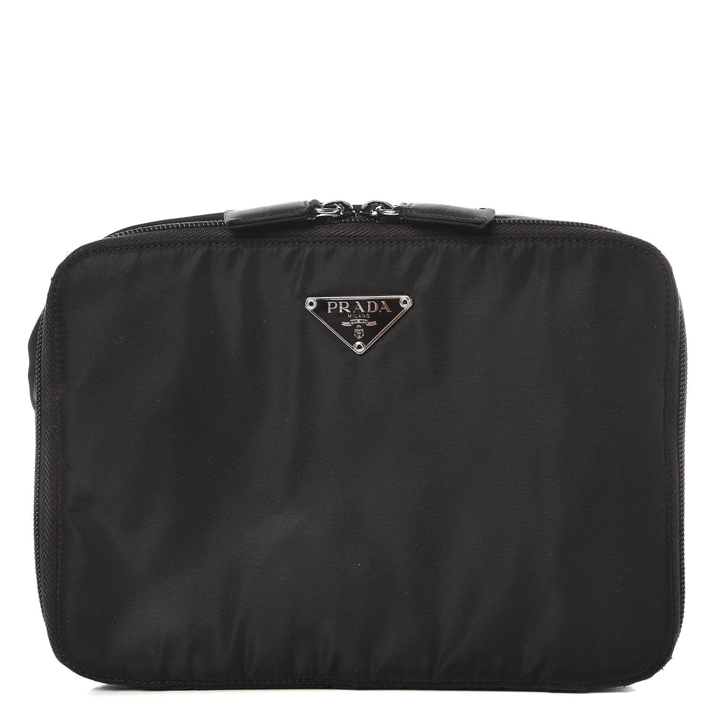 Nylon Vela Cosmetic Pouch Black