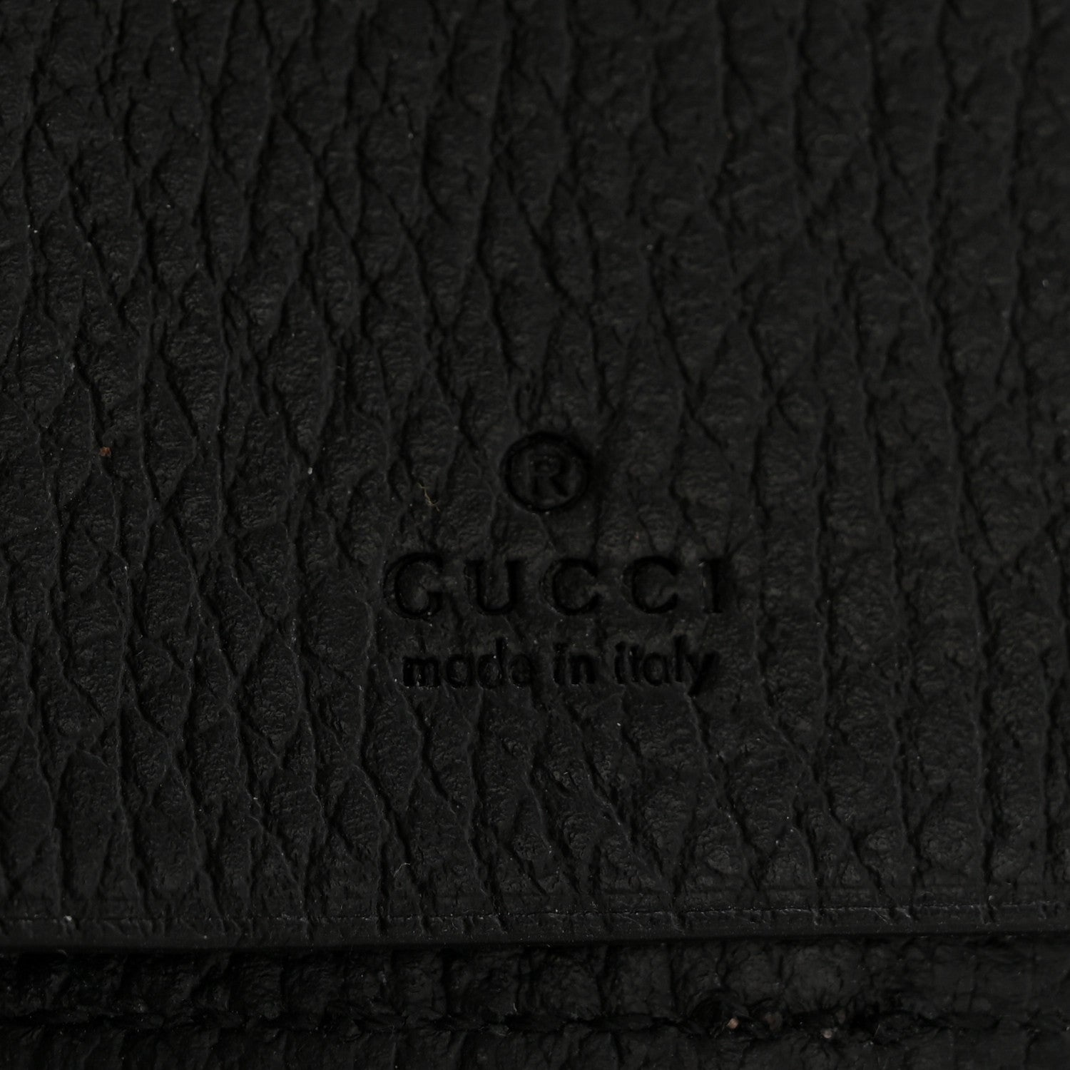 Gucci Dollar Calfskin GG Supreme Monogram GG Marmont 6 Key Holder Case Black Beige Ebony 6 of 9