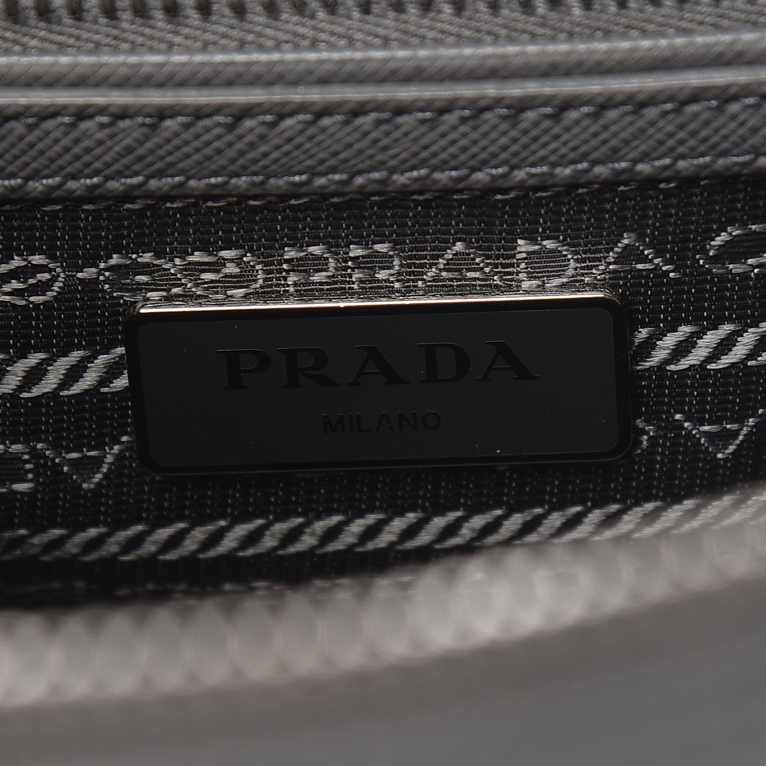 Prada Saffiano Small Galleria Double Zip Tote Marmo 9 of 13