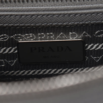 Prada Saffiano Small Galleria Double Zip Tote Marmo 9 of 13