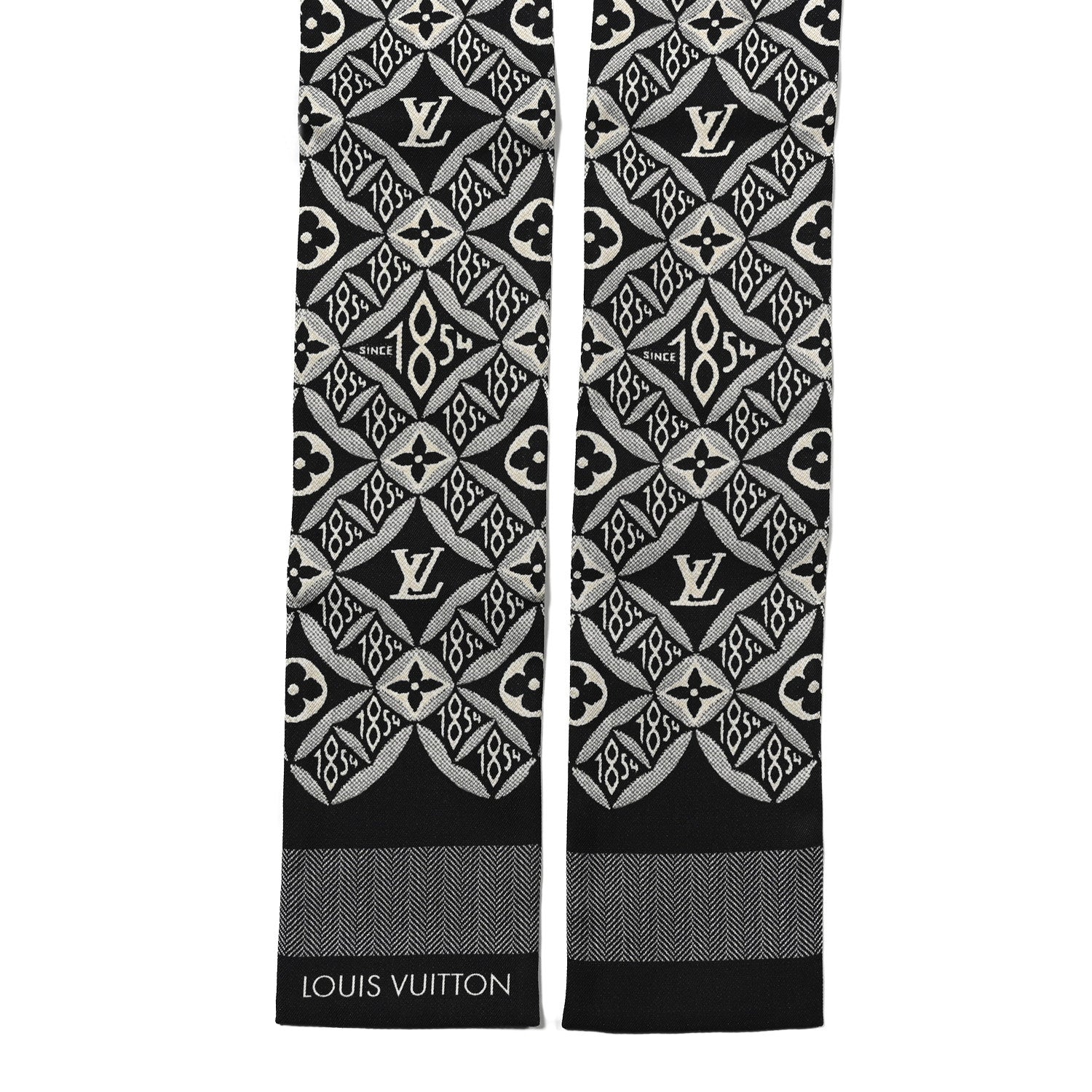Louis Vuitton Silk Since 1854 Bandeau Gris 1850710 – FASHIONPHILE
