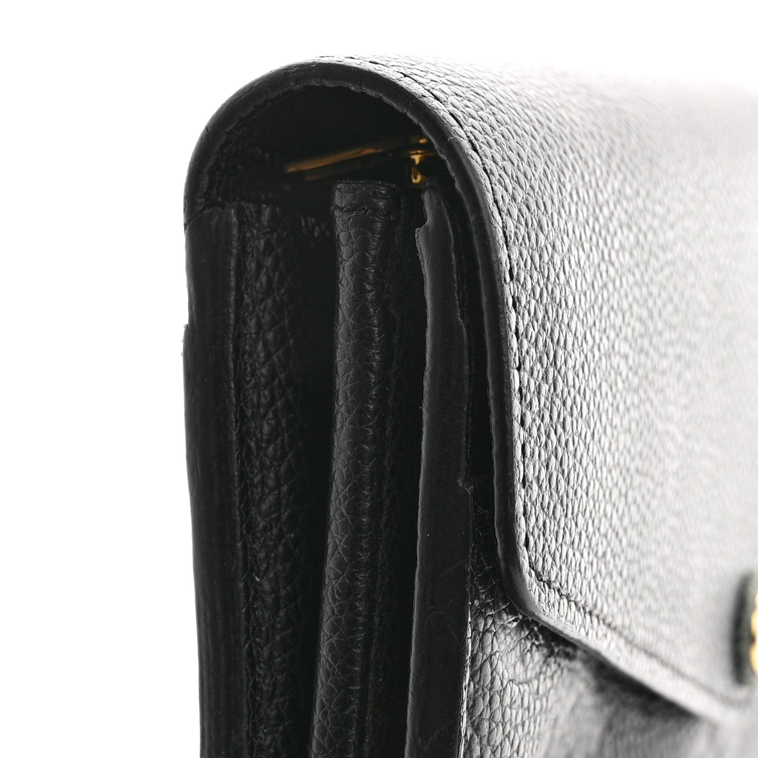 Louis Vuitton Empreinte Sarah Wallet NM Black 8 of 9