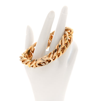 Gucci Metal 19MM Interlocking G Chain Bracelet M Gold 2 of 4