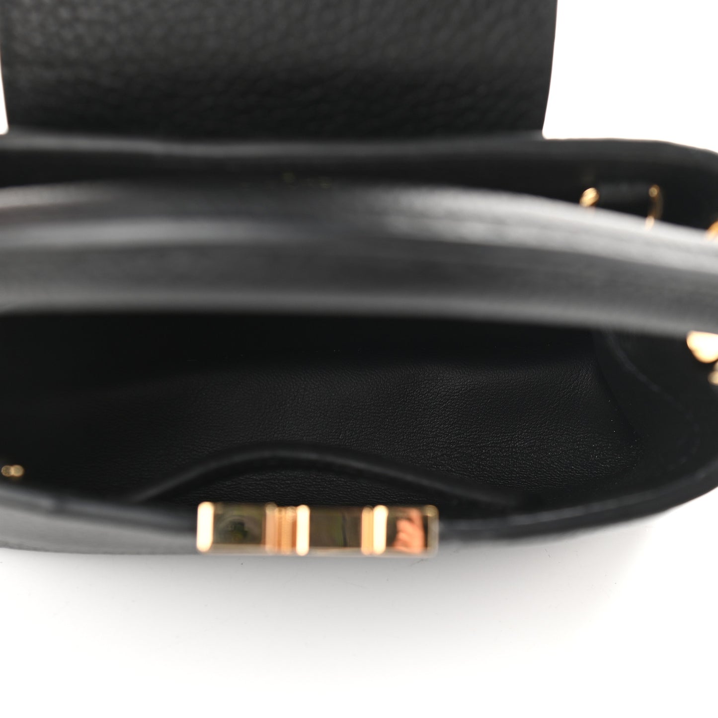 Taurillon Mini Capucines Black