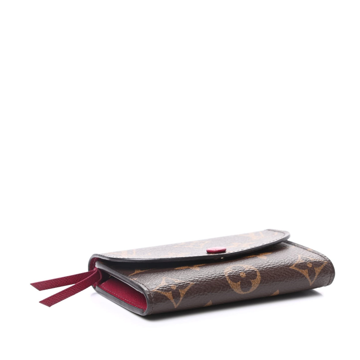 Monogram Rosalie Coin Purse Fuchsia