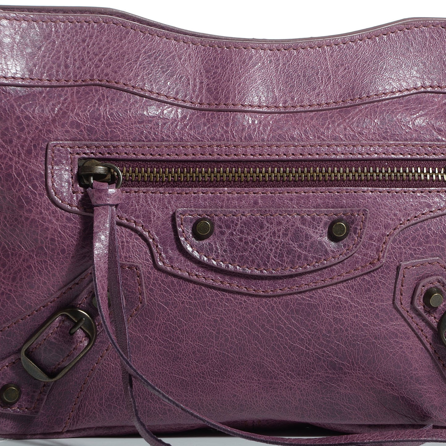 Agneau Trousse Maquillage Makeup Clutch Bag Murier