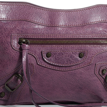Balenciaga Agneau Trousse Maquillage Makeup Clutch Bag Murier 11 of 11