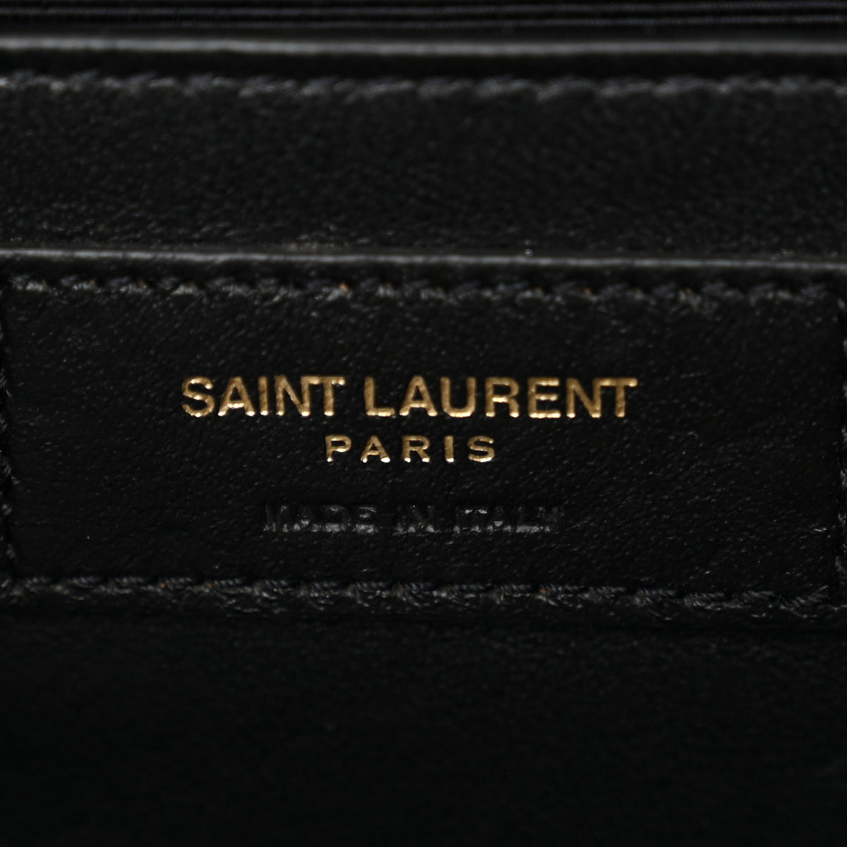 Grain De Poudre Medium Classic Monogram Kate Satchel Black