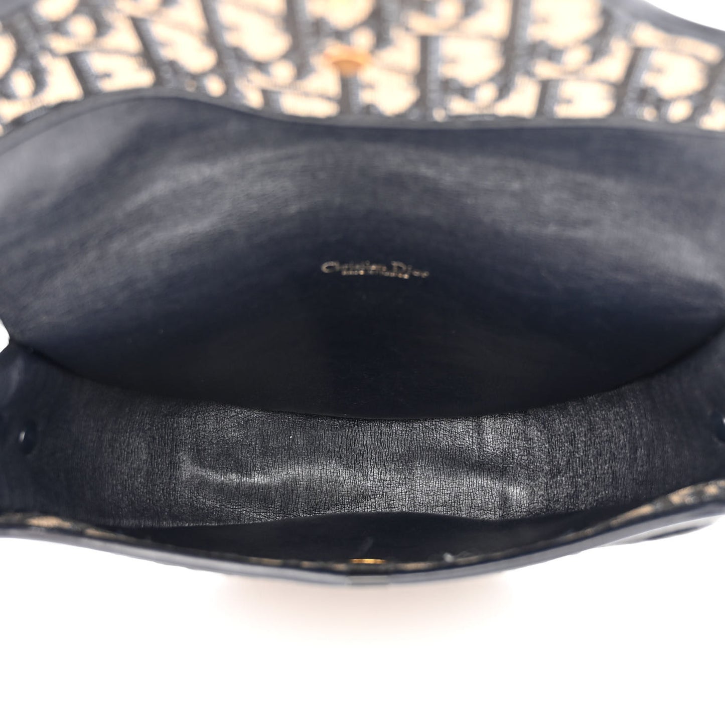 Monogram Flap Bag Navy