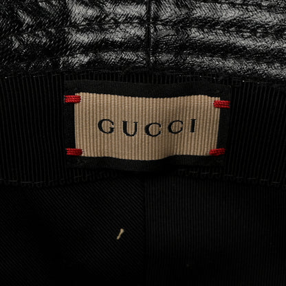 Gucci Crystal Monogram Bucket Hat S Black 9 of 10