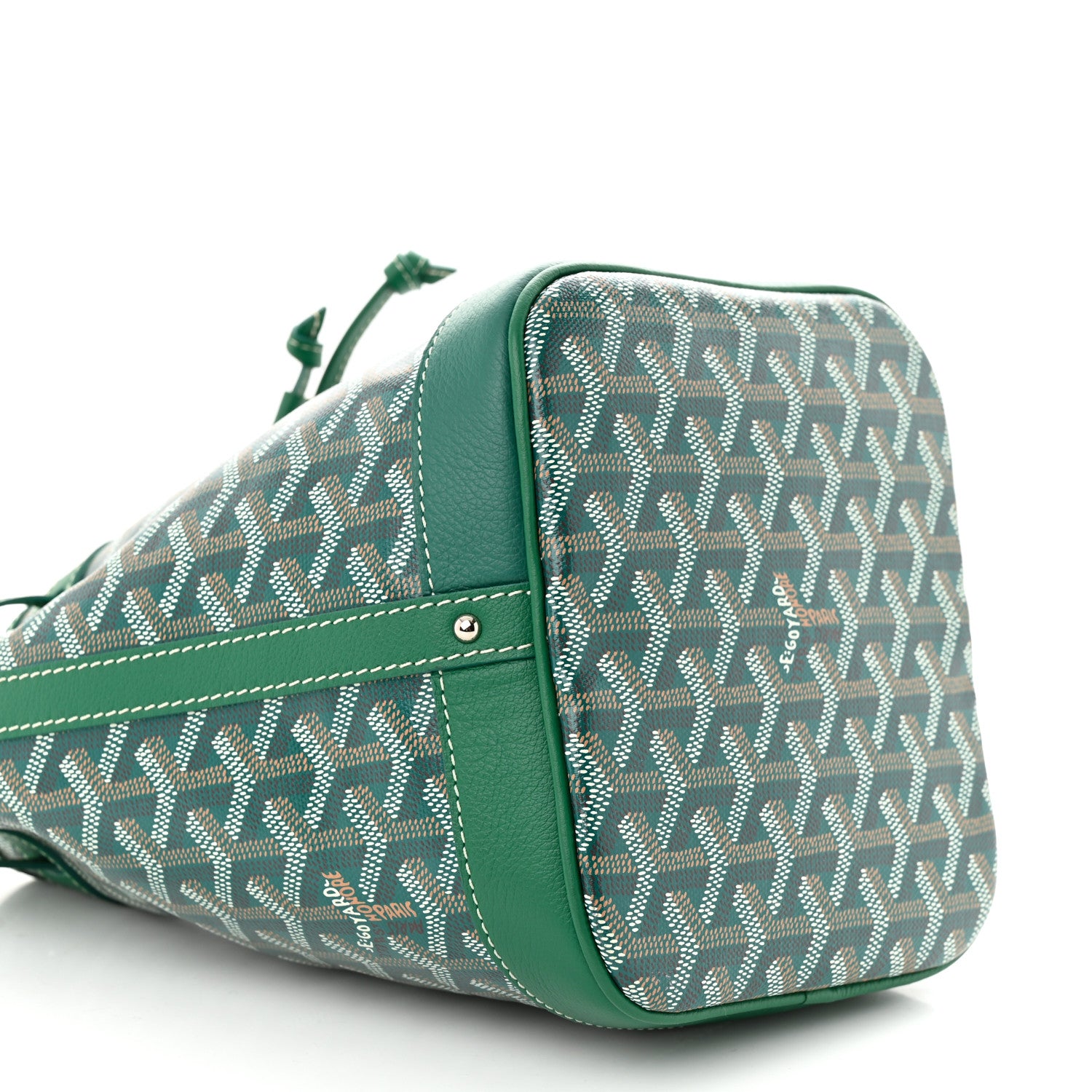 Goyard Goyardine Petit Flot Bucket Bag PM Green 8 of 9