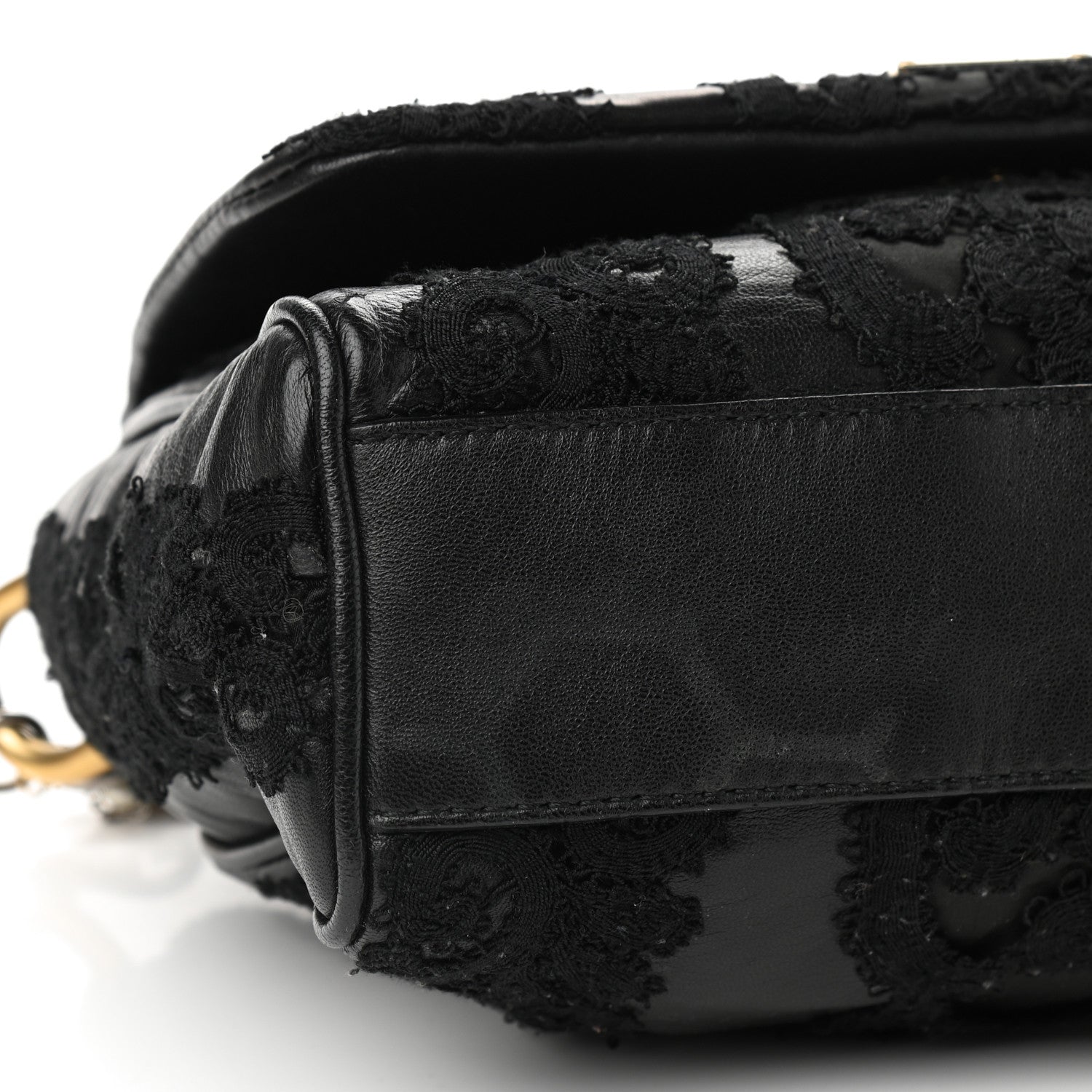 Dolce & Gabbana Lace Miss Charles Evening Bag Black 7 of 8