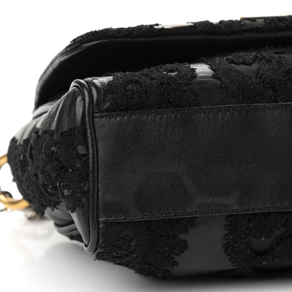 Dolce & Gabbana Lace Miss Charles Evening Bag Black 7 of 8
