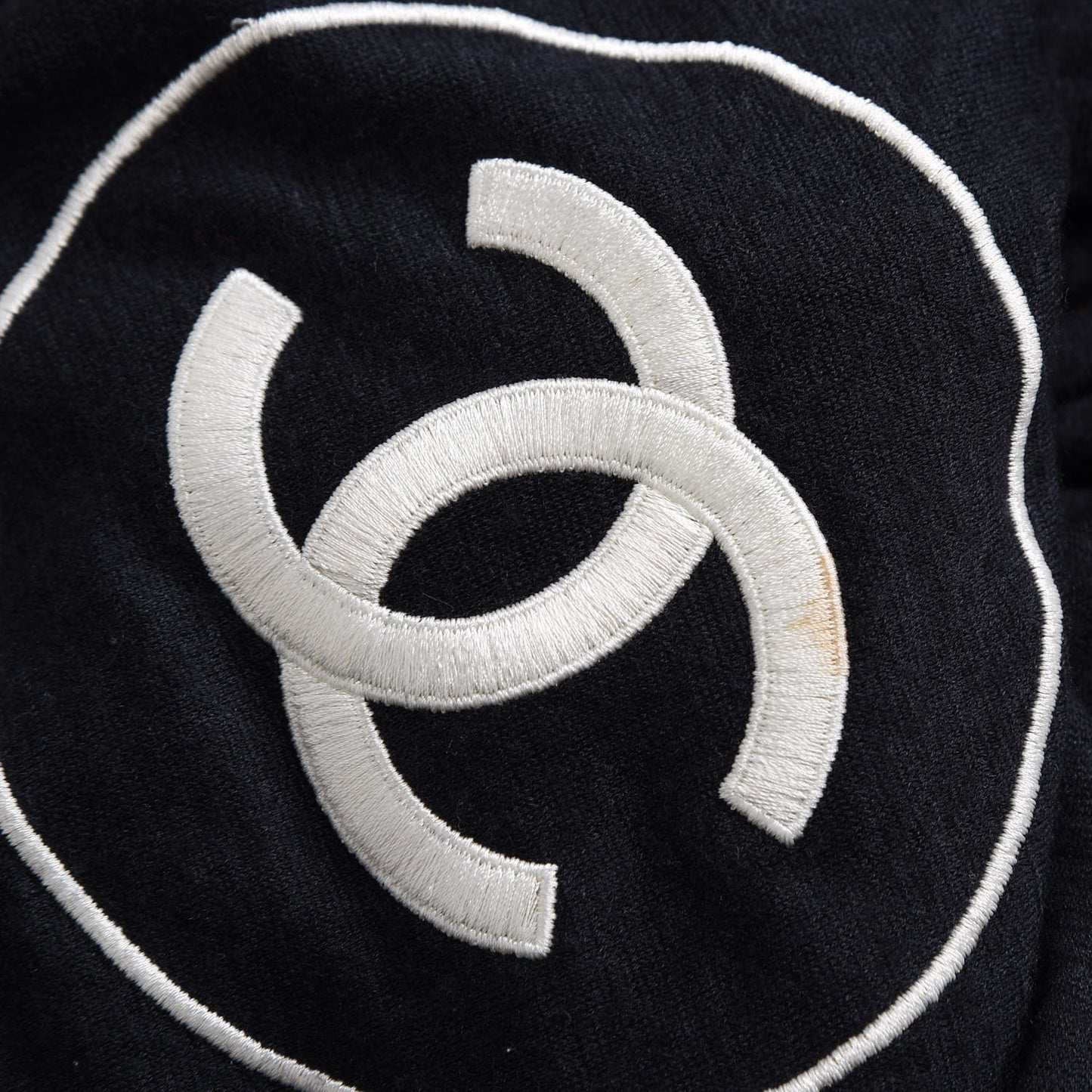Cashmere Silk CC Scarf Black