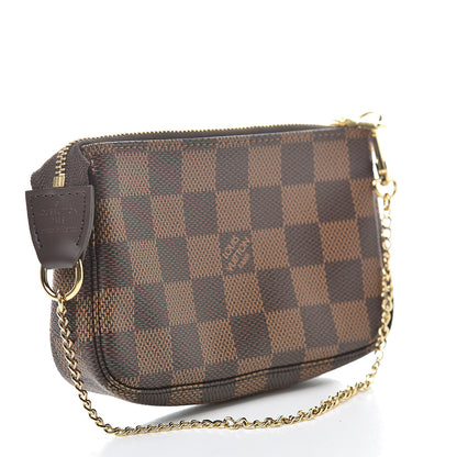 Louis Vuitton Damier Ebene Mini Pochette Accessories 3 of 8
