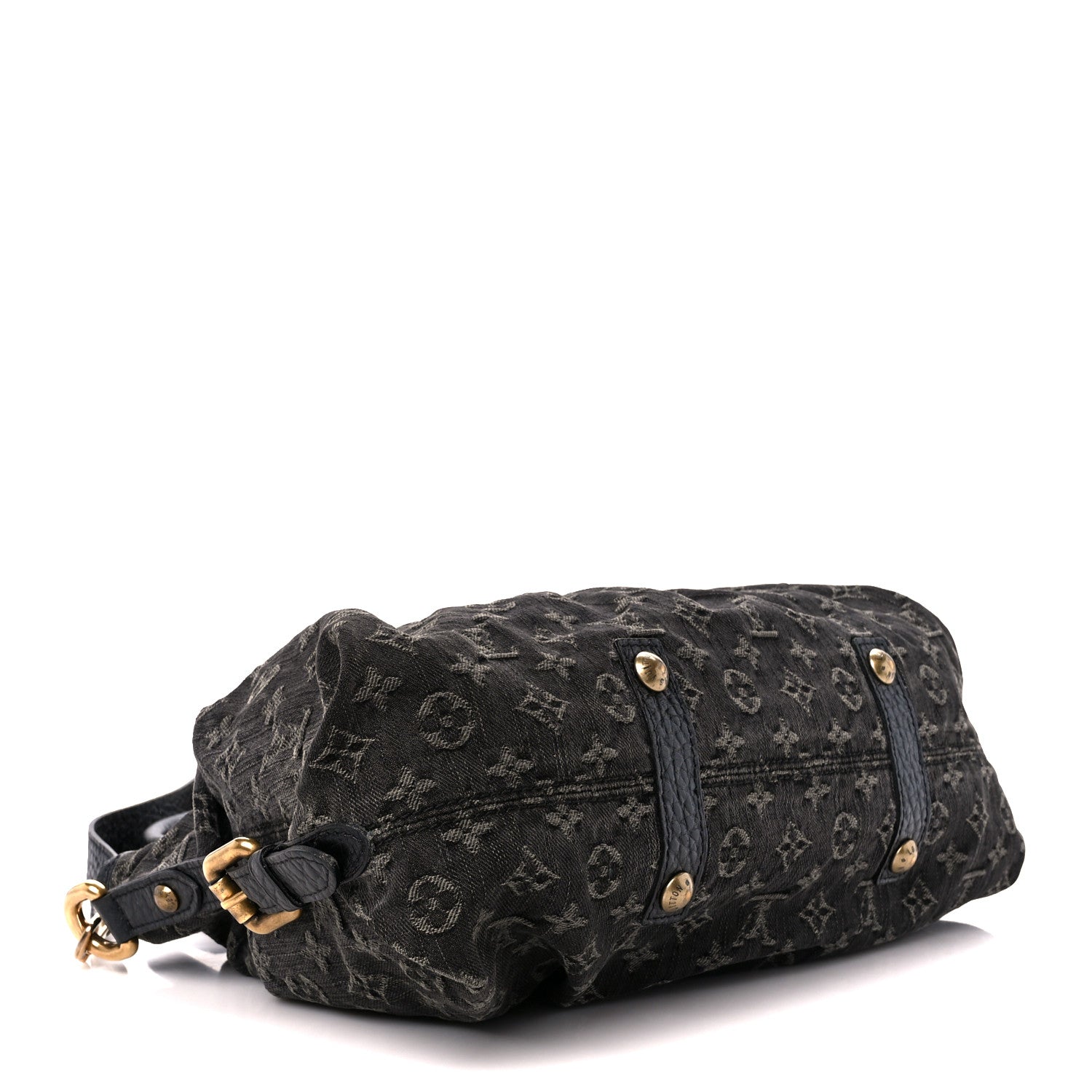 Louis Vuitton Denim Neo Cabby MM Black 4 of 9